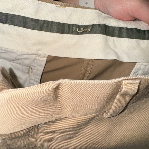 LL Bean Men’s Tan Natural Fit Dress Pants Size 38 - Picture 6 of 7
